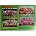 Football - 1980's Amsterdam Tournament - Manchester United A.S. Roma, Feyenoord + Ajax, signed by (