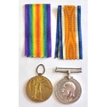 British WWI British War Medal Pair to 4579 PTE. J. Farley, 24-Lond Regiment