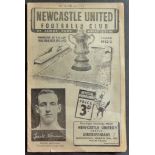 Football - 1952/53 Newcastle v Airdrieonians friendly