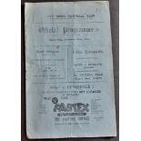 Football - Lye Town v Kidderminster Harriers, Birmingham league Fixtures 1953/54