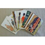 Irish Guards - Fine batch of twenty cards, few RP's and Artist colour cards. (20)