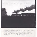 LNER 3-W.A.Sharman Photographic Quality Archive (10"x8")-Great central Railway - 13/11/88, 1306 "