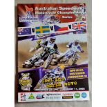 Speedway - Australian speedway championship series 2008