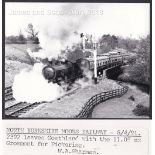 LNER 3-W.A.Sharman Photographic Quality Archive (10"x8")-North Yorkshire Moors Railway - 6/4/91,