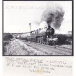 LNER 3-W.A.Sharman Photographic Quality Archive (10"x8")-Great Central Railway - 13/11/88, 1306 "