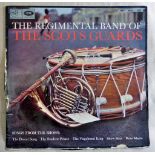 British 'The Regimental Band of The Scots Guards' vinyl record, songs from the shows: The Desert