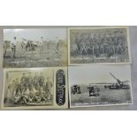 Royal Garrison Artillery Signalling Class - Trumpeters Gibraltar 1916 - Fine RP Postcard-Royal