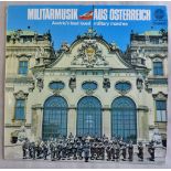 Austrian Militarmusik Aus Osterreich 'Austria's best loved military marches vinyl record. Including: