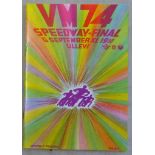 World Speedway Final (Sweden) 1974 Programme