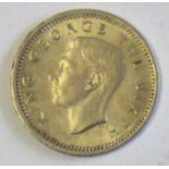 New Zealand 3 Pence 1950 GEF Scarce