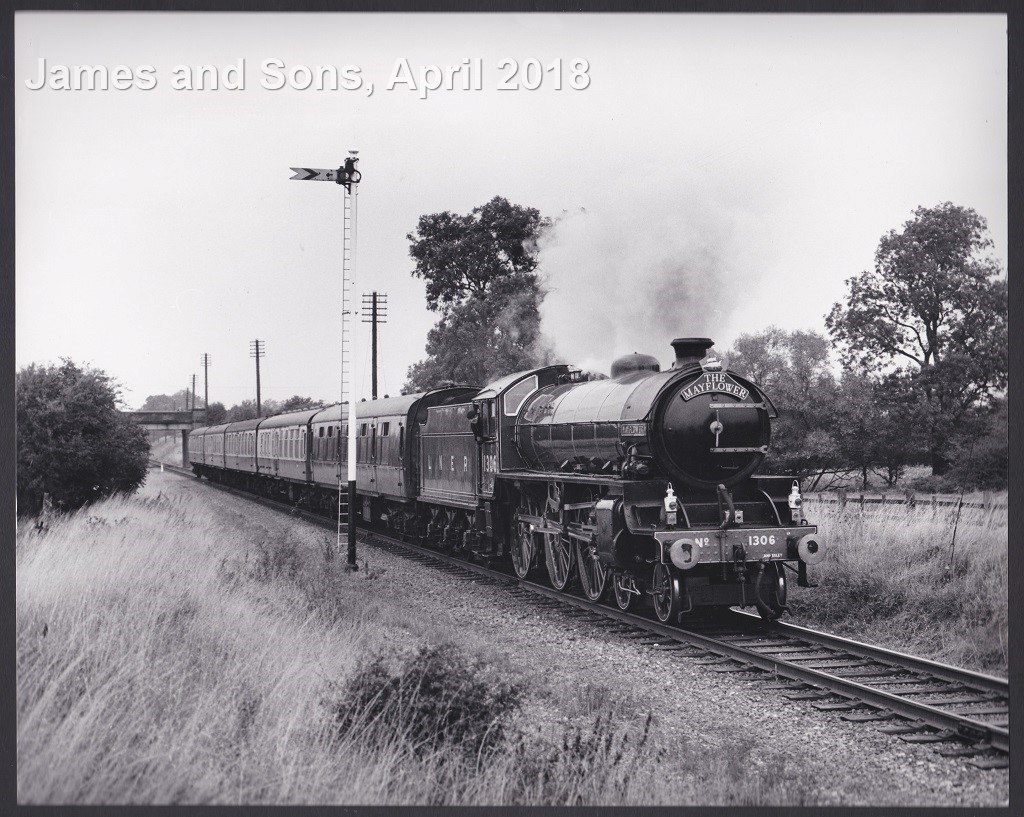 LNER 3-W.A.Sharman Photographic Quality Archive (10"x8")-Great Central Railway - 27/9/86, 1306 " - Image 2 of 3