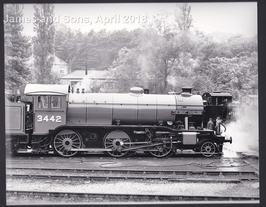 LNER 3-W.A.Sharman Photographic Quality Archive (10"x8")-Cumbrian Mountain Express(N) - 8/7/89, 3442 - Image 2 of 3