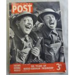 Picture Post 1939 October 21st 100 years of Russo-German Friendship; fine advertising