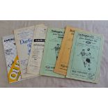 Football - 1960/61 Darlington v Doncaster, 1961/62 v Bradford City Rochdale, Exeter 1965/6 v