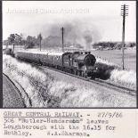 LNER 3-W.A.Sharman Photographic Quality Archive (10"x8")-Great Central Railway - 6/10/91, 506 "