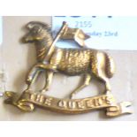 Queen's Own Royal Regiment (West Surrey) - Brass