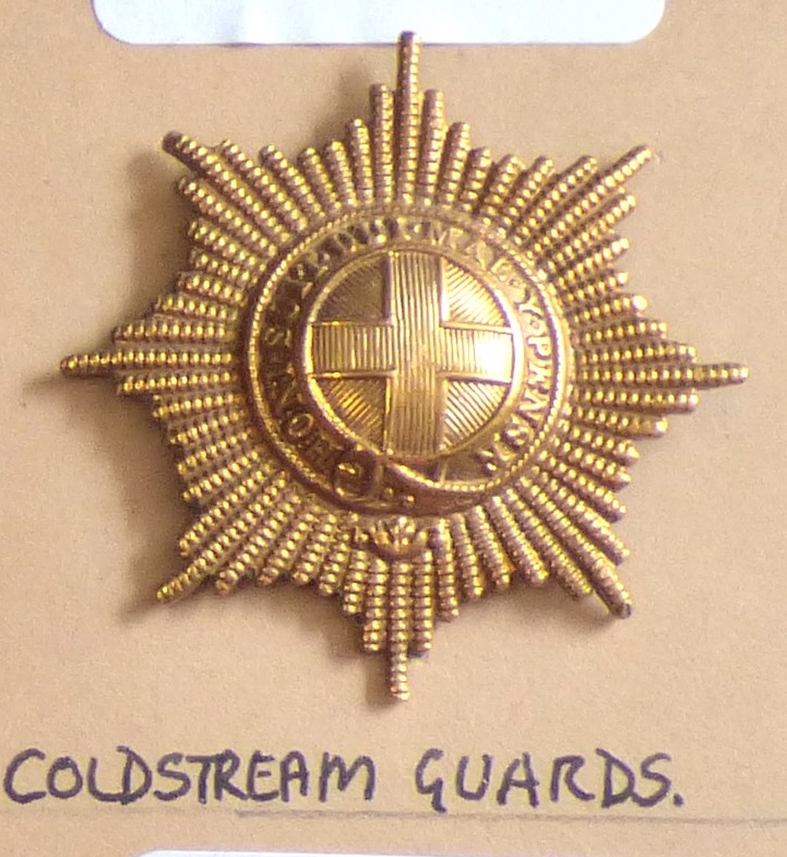 Guards Brigade-Coldstream Guards - Gilded Brass