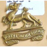Royal Berkshire Regiment (Princess Charlotte's Own)-Brass