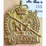 New Zealand - New Zealand Cadet Corps - Brass QC