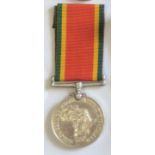 British WWII South African Campaign Medal named to: N2216 F.N. Mokgoadi (Natal)