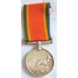 British WWII South African Campaign Medal named to: ACF1491174 P.L. La Grange. ACF Other Ranks