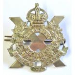 Canada WWII The Canadian Scottish Regiment Cap Badge (White-metal, lugs)