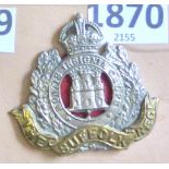 Suffolk Regiment - Bi-Metal KC (Large Crown)