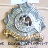 Bedfordshire Regiment - Bi-Metal(Pre 1918) Variant