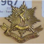 Canada - Carleton & York Cap Badge - Brass