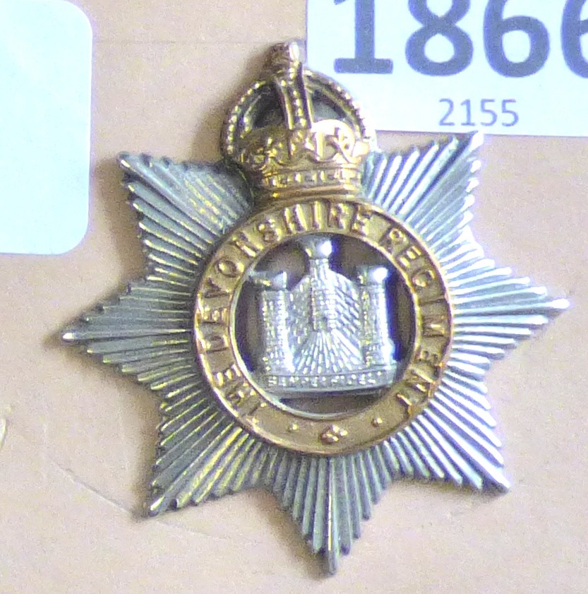 Devonshire Regiment - Bi-Metal KC