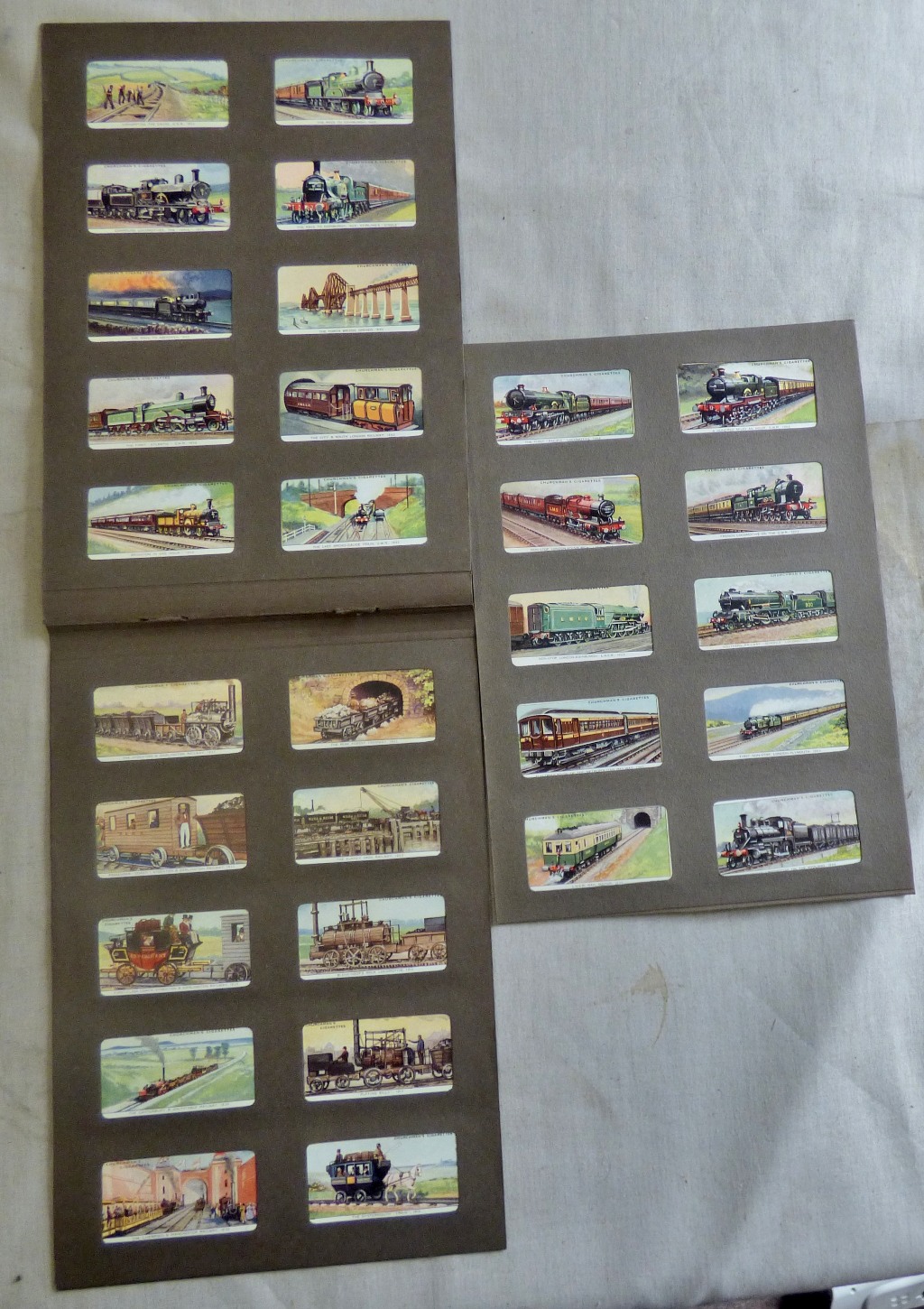 W A & A C Churchman Landmarks in Railway Progress 1931 set 50/50 EX - Image 6 of 6