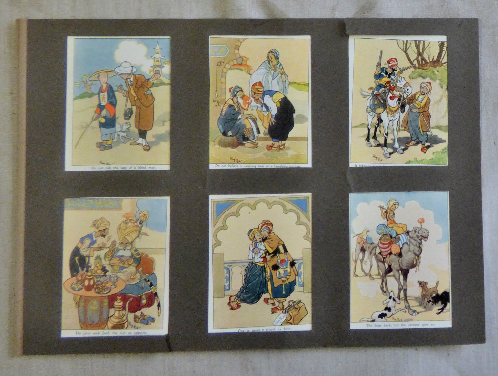 W A & A C Churchman Eastern Proverbs 3rd Series 1933 set L12/12 EX