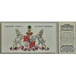 Taddy & Co Heraldry Series 1911 set 25/25 EX