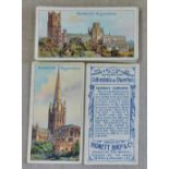 Hignett Bros & Co Cathedrals & Churches 1909 set 25/25 VG+