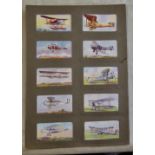 Murray Sons & Co Types of Aeroplanes 1929 set 25/25 EX