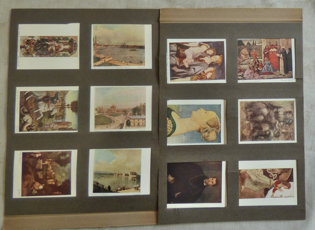 W A & A C Churchman Italian Art Exhibition 1930 2nd Series 1931 set L12/12 EX