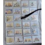 John Player & Sons Old Naval Prints 1936 set L 25/25 VG