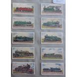 W D & H O Wills Ltd New Zealand Issues Railway Engines 1925 set 50/50 VG