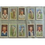 W D & H O Wills Ltd Cricketers 1928 set 50/50 VG