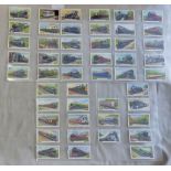 Gallaher Ltd Trains of the World 1937 set 48/48 VG