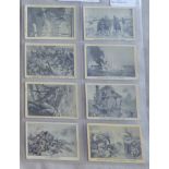 Amalgamated Press Ltd Great War Deeds (Different) 1928 set M 32/32 P/G