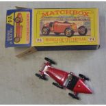 Matchbox Y6-2 1926 Bugatti Y6-2 '6' Mint and boxed