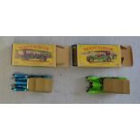 Matchbox - Y8-1912 -Y12 1909 - Thomas Flybout - in original boxes good condition