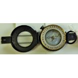 British 1980s Military Compass, made: U.S.I.L., in brilliant condition.