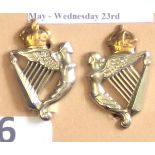 8th King's Royal Irish Hussar - KC,Bi-Metal Pair