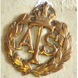 British Corps -Auxiliary Territorial Service - Brass KC(1938-49)