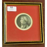 Print - Nelson Engraved by A.Easto from an original miniature. Nice item.