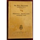 British WWII Air Raid Precautions Booklet - Protection against Gas, in excellent condition.