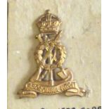 British Corps -Royal Pioneer Corps - Brass KC(Labour Corps 1914-18)