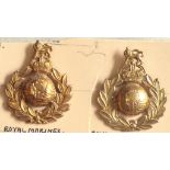 Royal Marines - Brass KC small and KC larger (2)